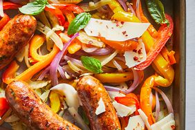 Sheet-Pan Sausage & Peppers