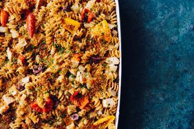 Chicken, Peppers & Pasta Casserole