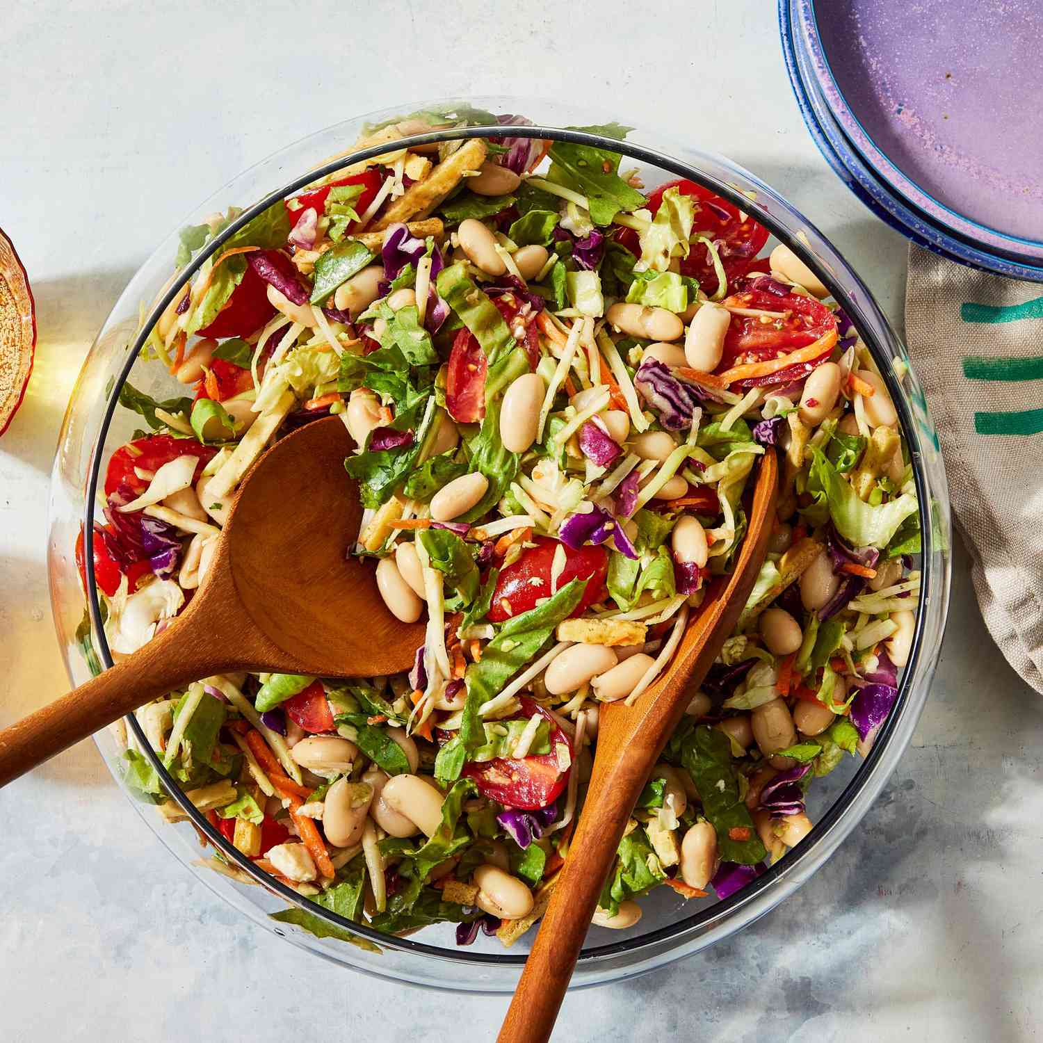 a recipe photo of the White Bean & Cherry Tomato Salad
