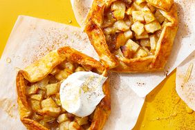 a recipe photo of the Air-Fryer Pear Galettes