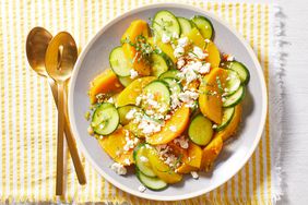 Golden Beet & Cucumber Salad with Feta