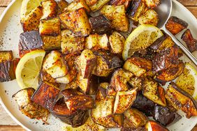 Roasted Eggplant with Lemon
