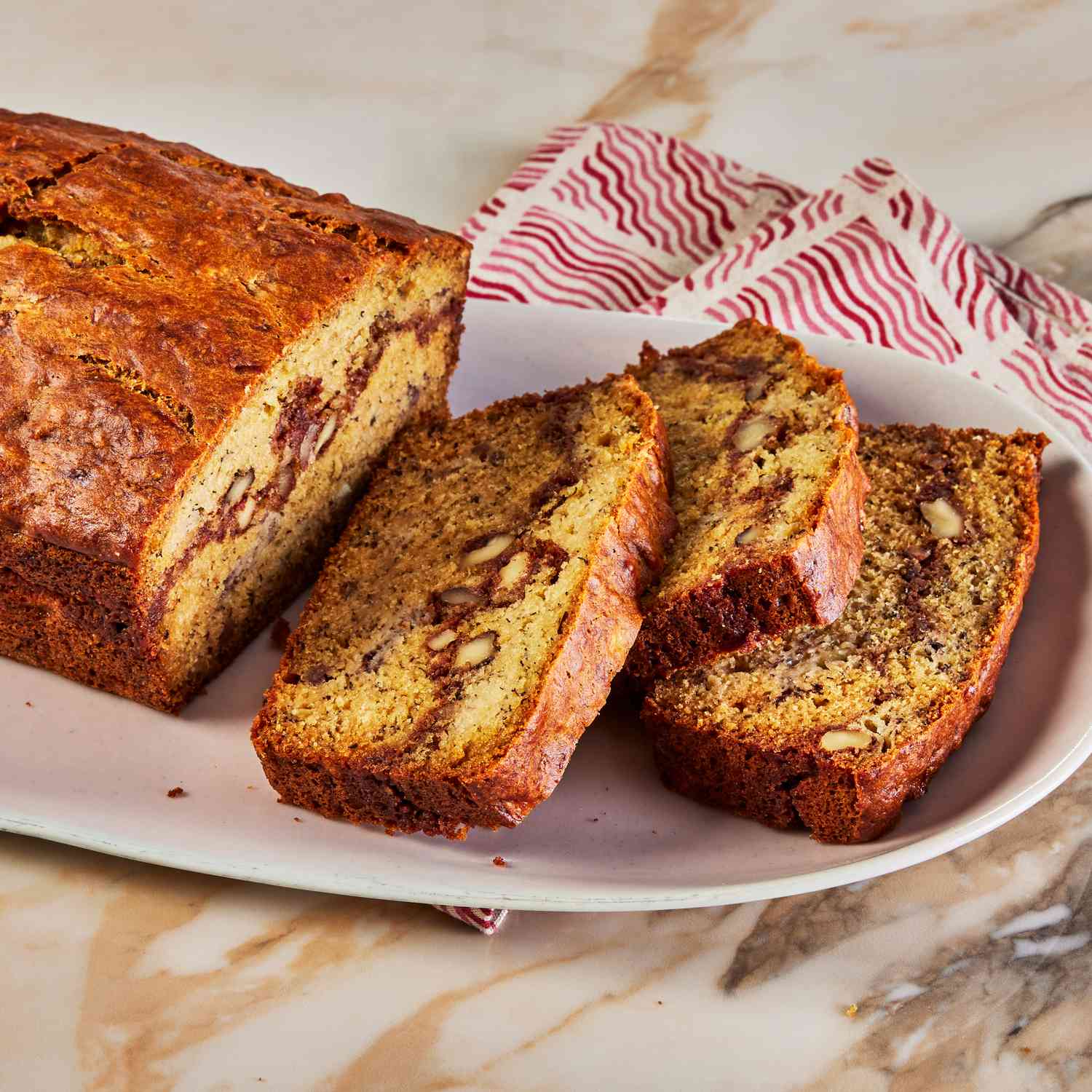 a recipe photo of the Cinnamon Streusel Banana Bread