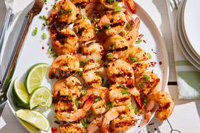 Hot Honey Grilled Shrimp
