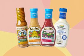 a collage of the best diabetic salad dressings