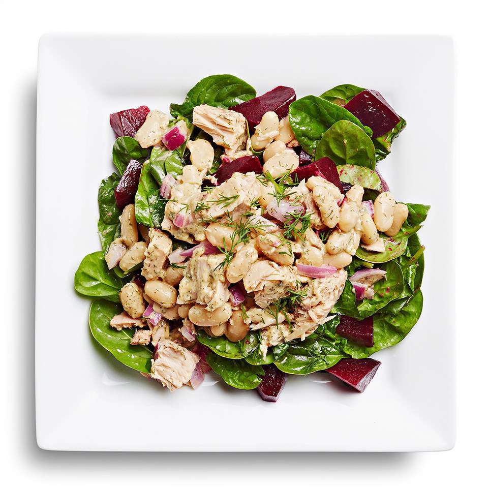 Tuna, White Bean & Dill Salad