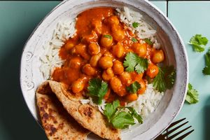 Coconut Curried Chickpeas