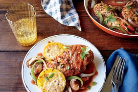 Fast Skillet Chicken Cacciatore