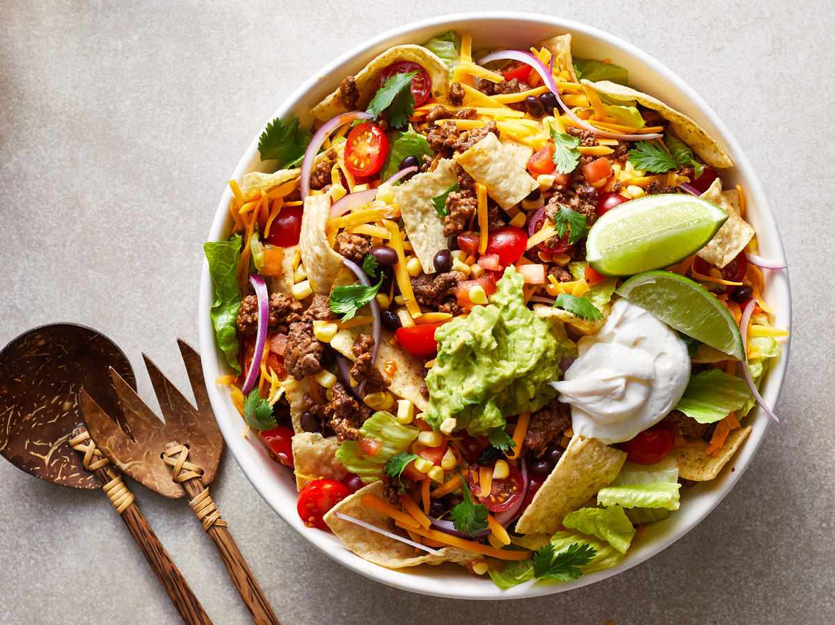 Bowl of taco salad