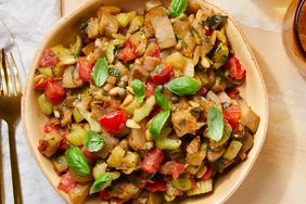 a recipe photo of the Eggplant Caponata