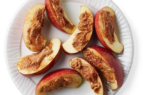 Apple with Cinnamon Almond Butter